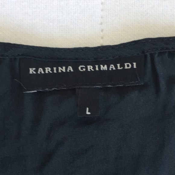 Black Formal Blouse - Picture 2 of 5